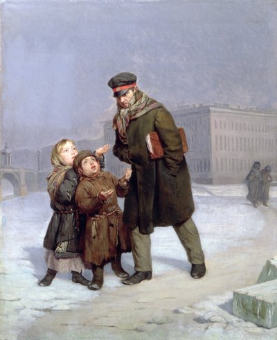 Beggar Children by Firs Sergeevich Zhuravlev